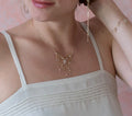 Sweet Pea Goddess of Love Necklace